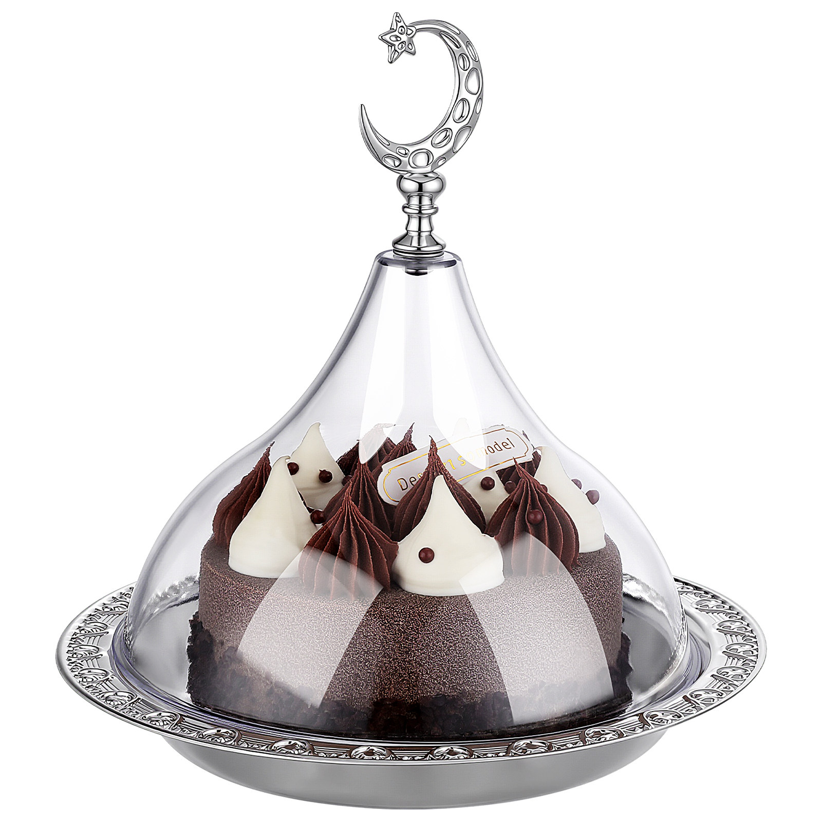 Food Snacks With Iron - 1Pcs Electroplating Iron Art Food Storage