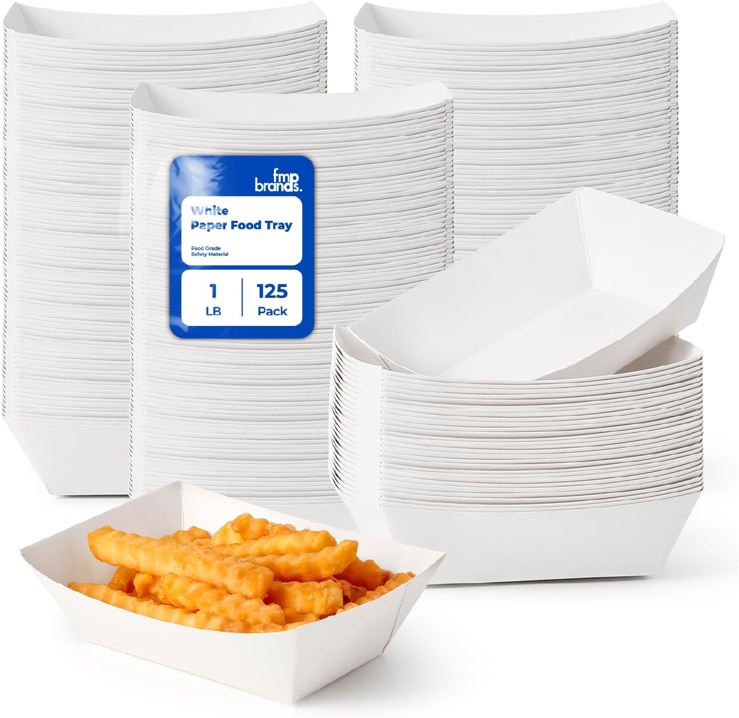 Food Snacks Images - Disposable Paper Food Trays 1 lb
