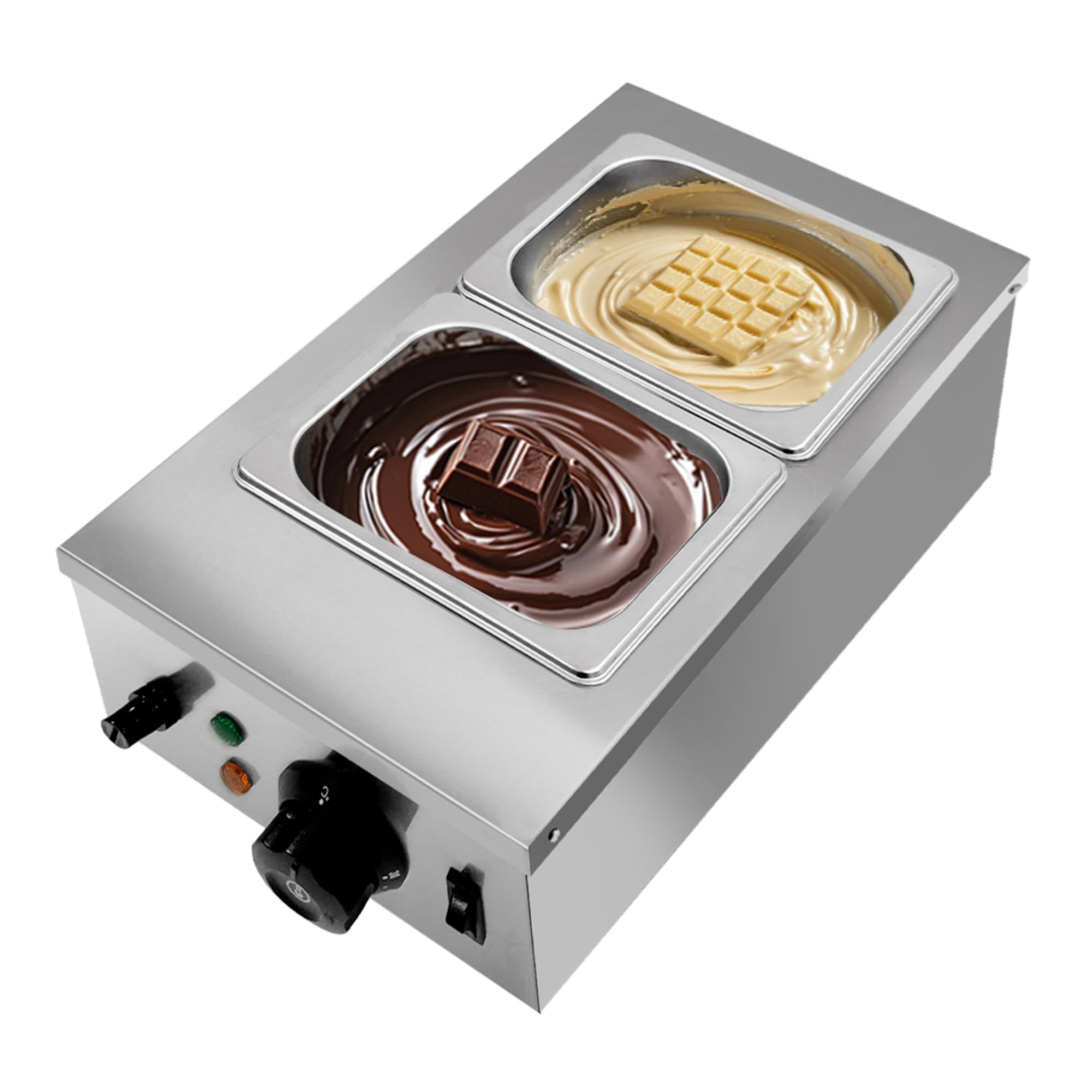 Food & Snacks Coloring Book Bold & Easy - 2/3-Tank Chocolate Tempering Machine 800W/1200W 1.8QT