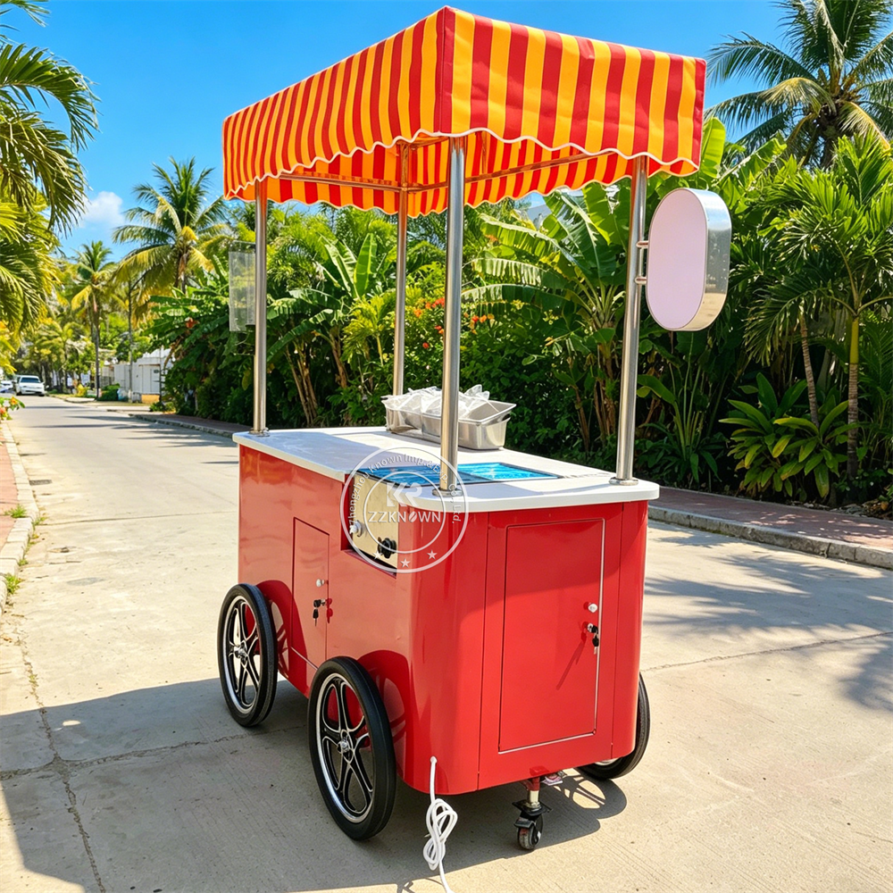 Logo Food Snack - Modern Event BBQ Burger Food Cart