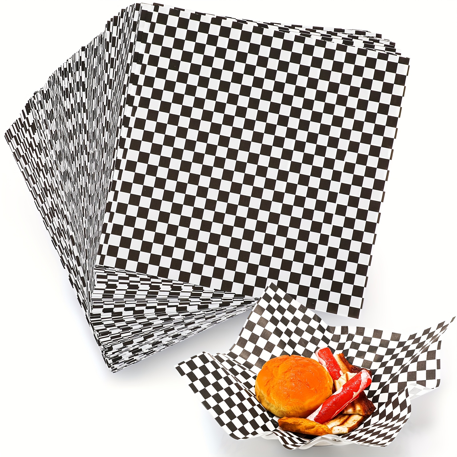 Foods X - 1000 Sheets Wax Deli Paper Sheets