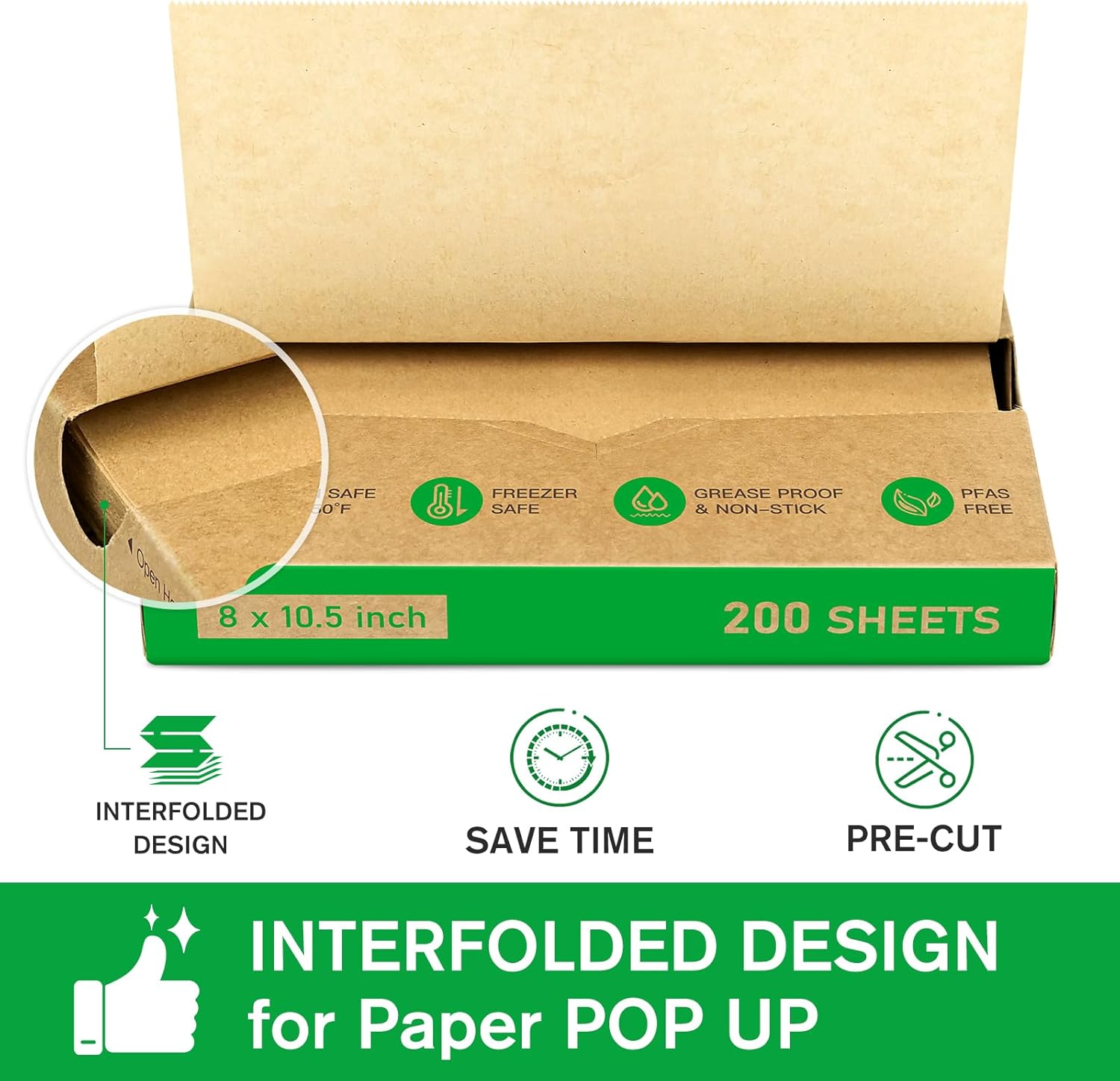 Precut Pop Up Deli Paper Sheet – обзор и цена Foods X