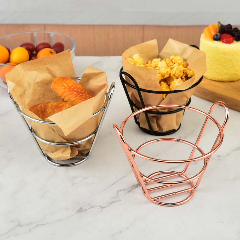 Iron small food basket Bar fri – обзор и цена Food Snacks With Iron