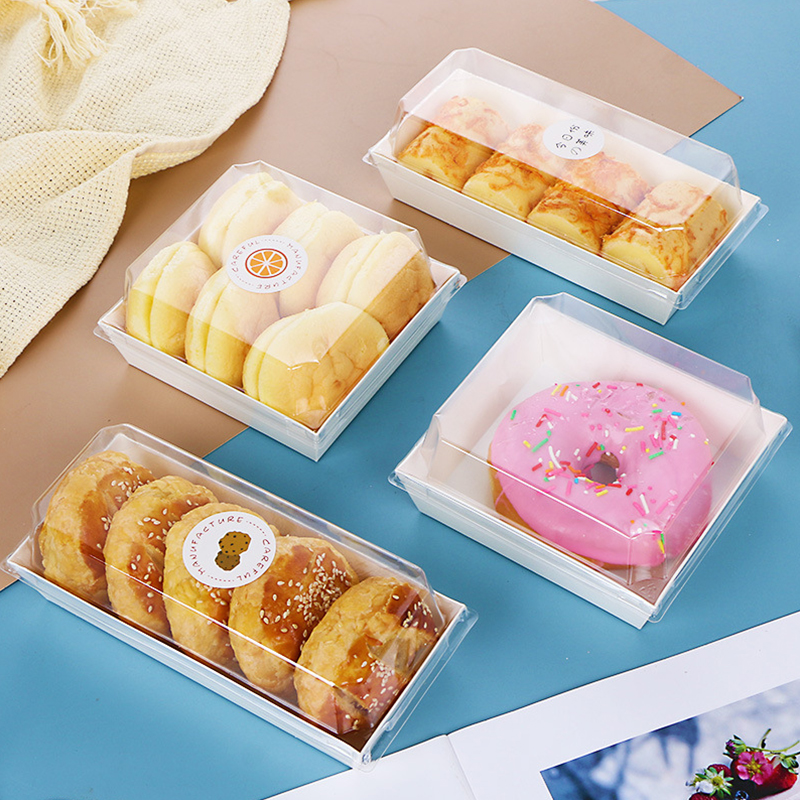 50Pcs Kraft Paper Box Bento Br – обзор и цена Food Snacks For Christmas