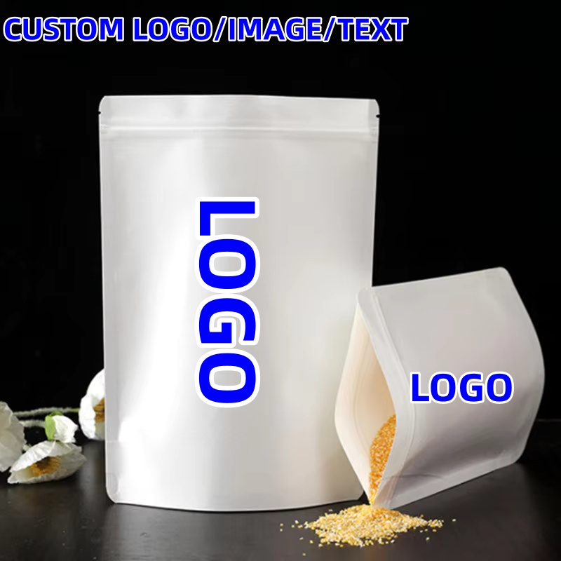100PCS White Paper + PE Inlay  – обзор и цена Food Like Snacks