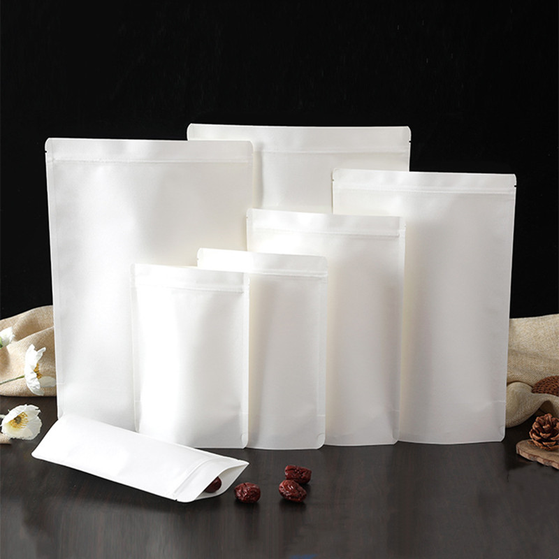 100PCS White Paper + PE Inlay  – обзор и цена Food Like Snacks