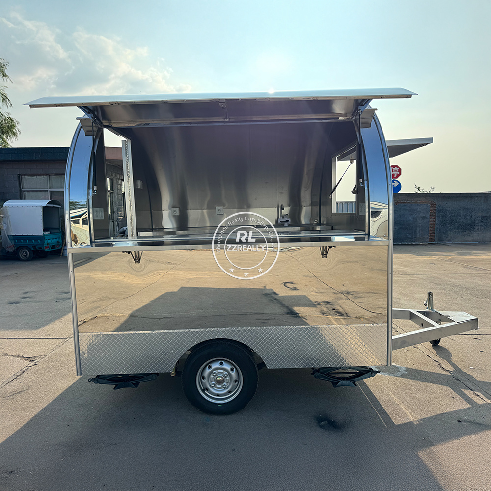 Stainless steel Mobile Food Ca – обзор и цена Food Snacks Business