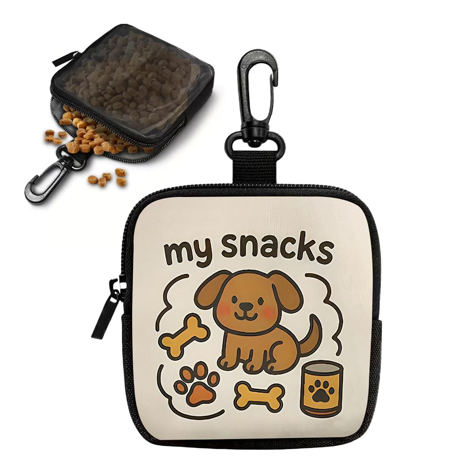Dog Treat Pouch Portable Food  – обзор и цена Food Snacks For Hiking