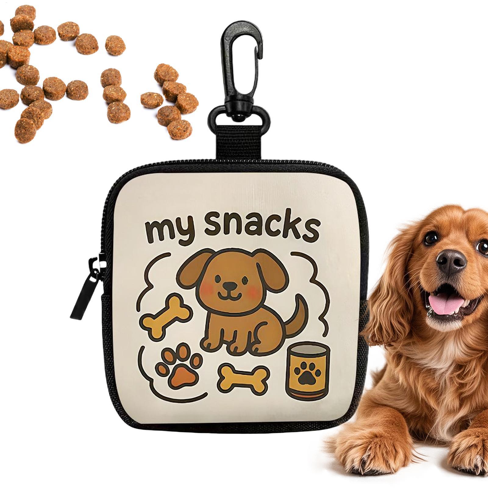 Dog Treat Pouch Portable Food  – обзор и цена Food Snacks For Hiking