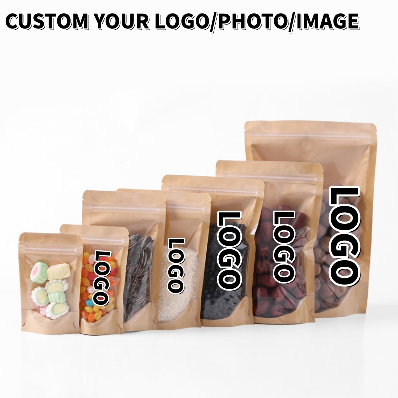 100PCS Clear Front Stand Up Kr – обзор и цена Food Snacks For Christmas