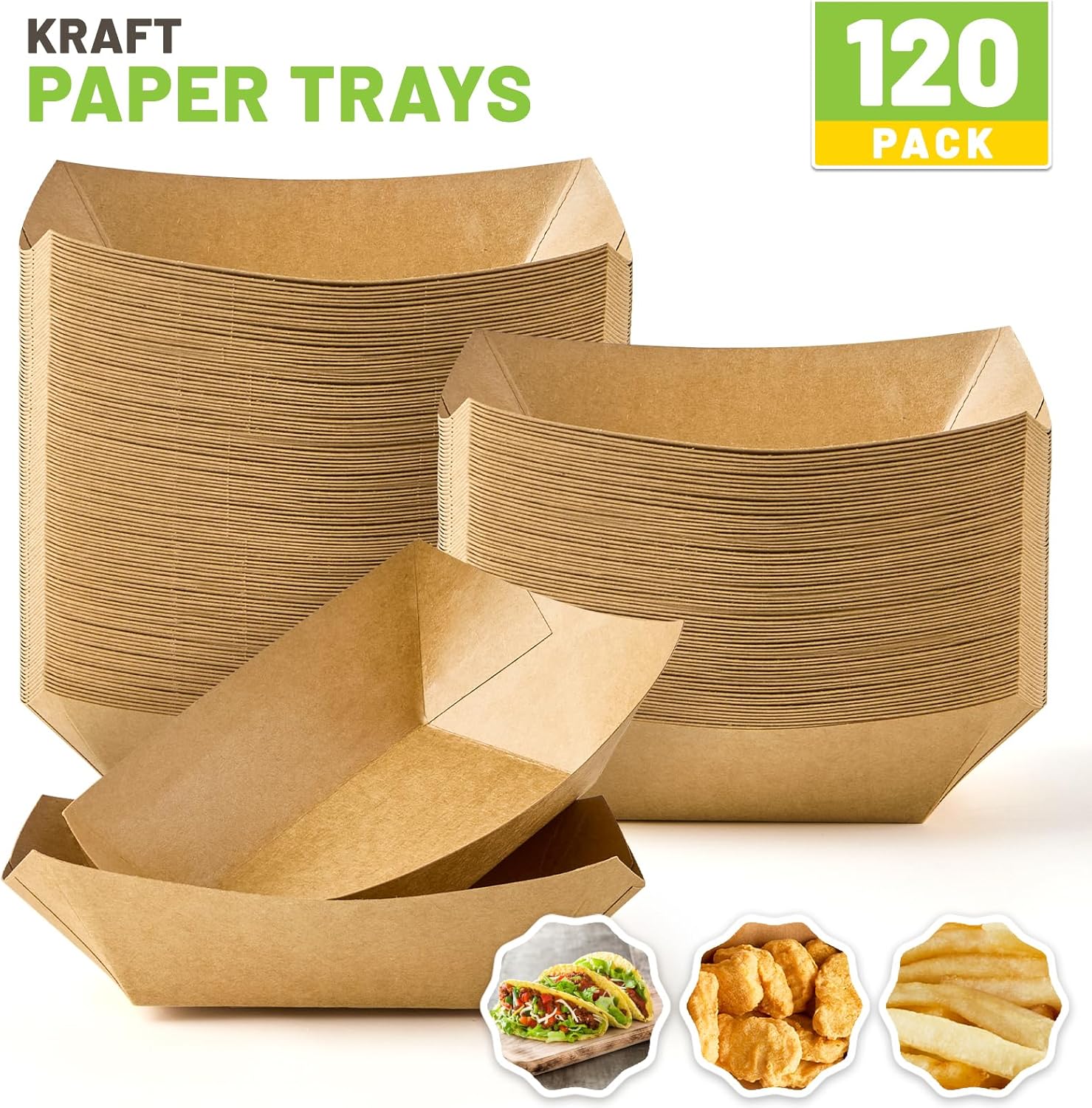 1/2 Lb Small Paper Food Trays  – обзор и цена Food Snacks Images