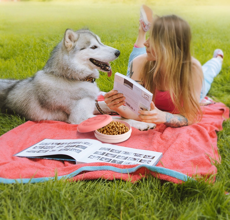 2-in-1 Outdoor Travel Pet Bowl – обзор и цена Food Snacks For Hiking