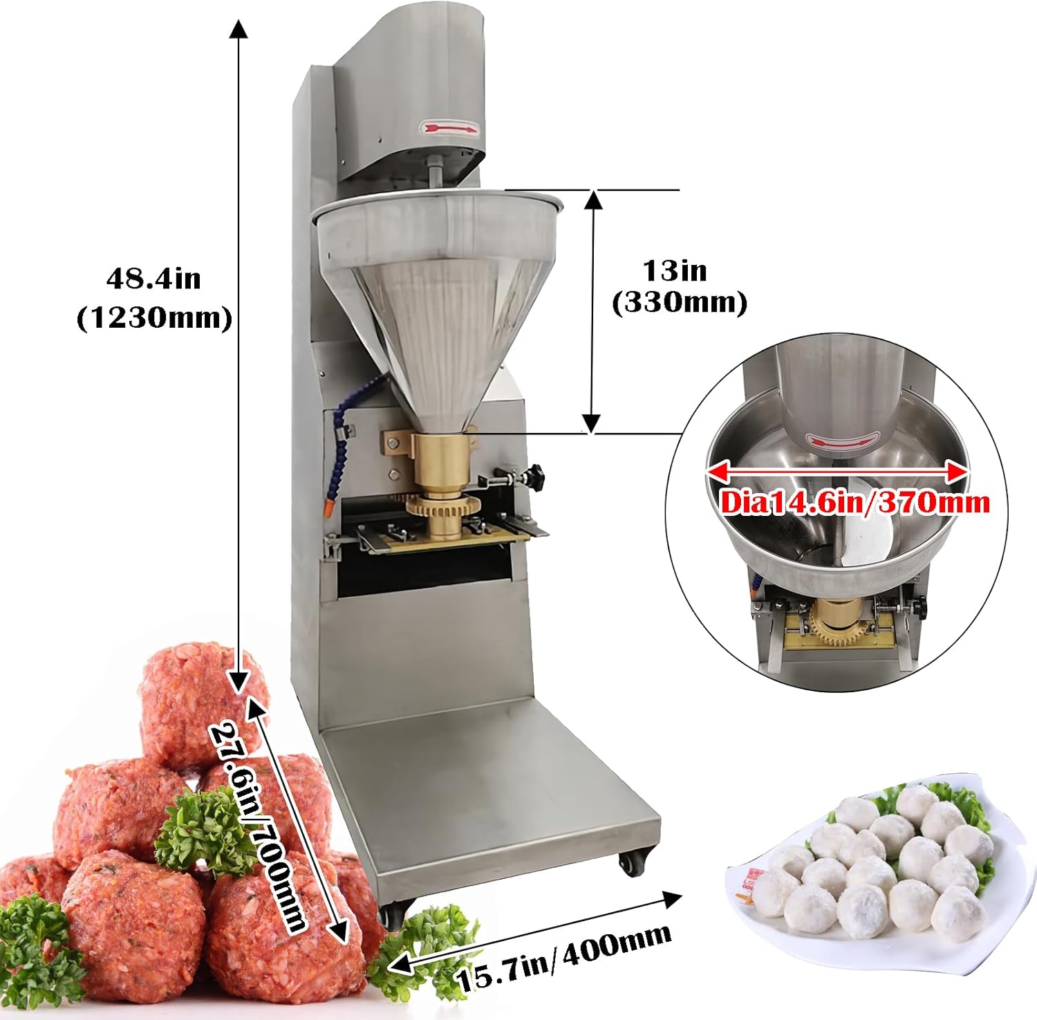 Commercial Electric Meatball M – обзор и цена Foods X