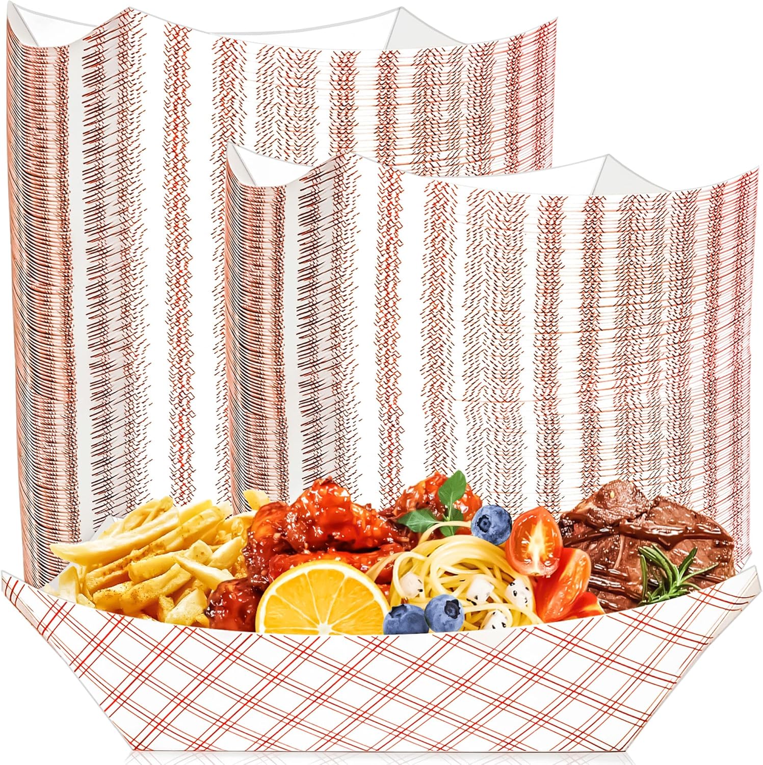 100 Pack Checkered Paper Food  – обзор и цена Food Snacks Images