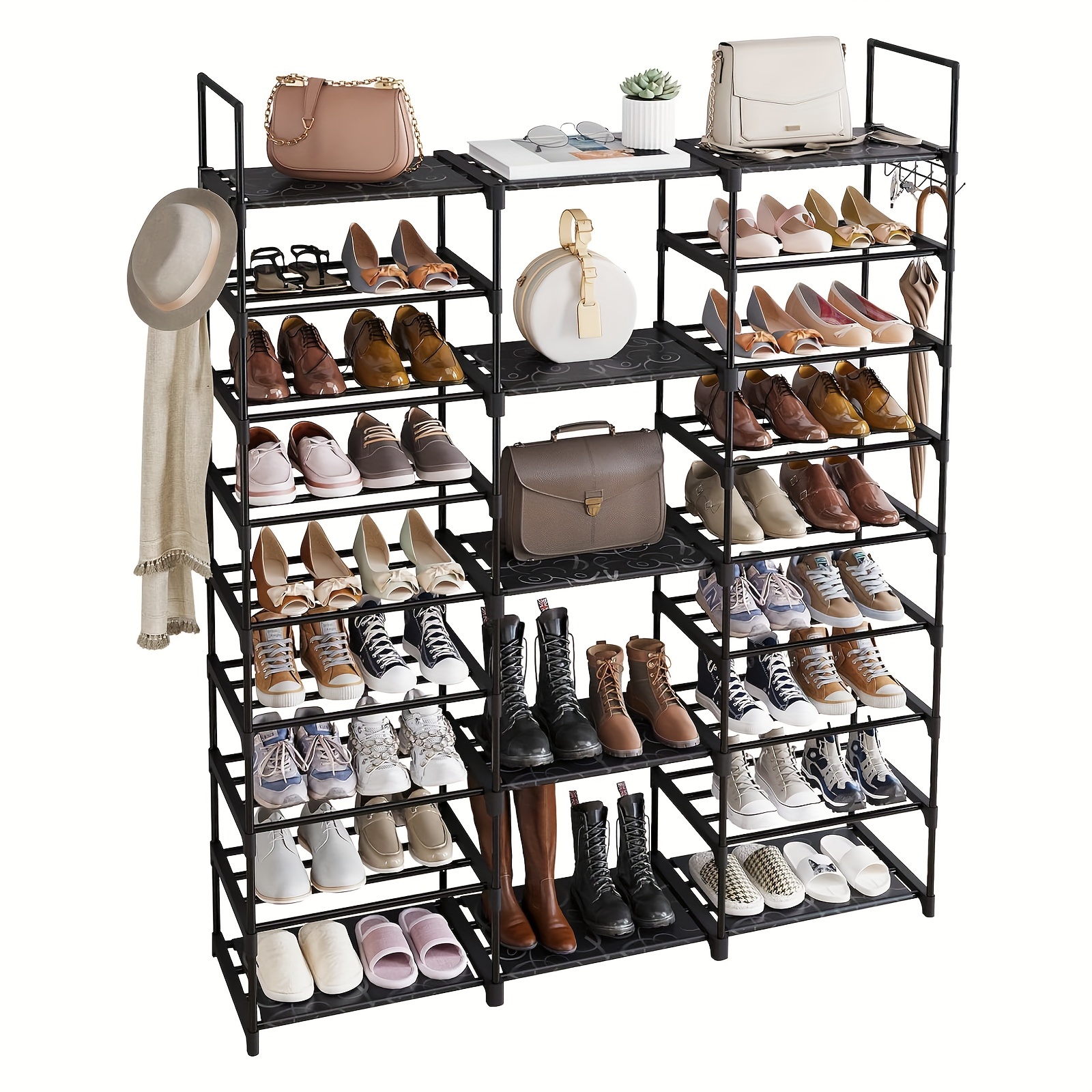 1pc 9 Tier Shoe Rack Organizer – обзор и цена Foods X