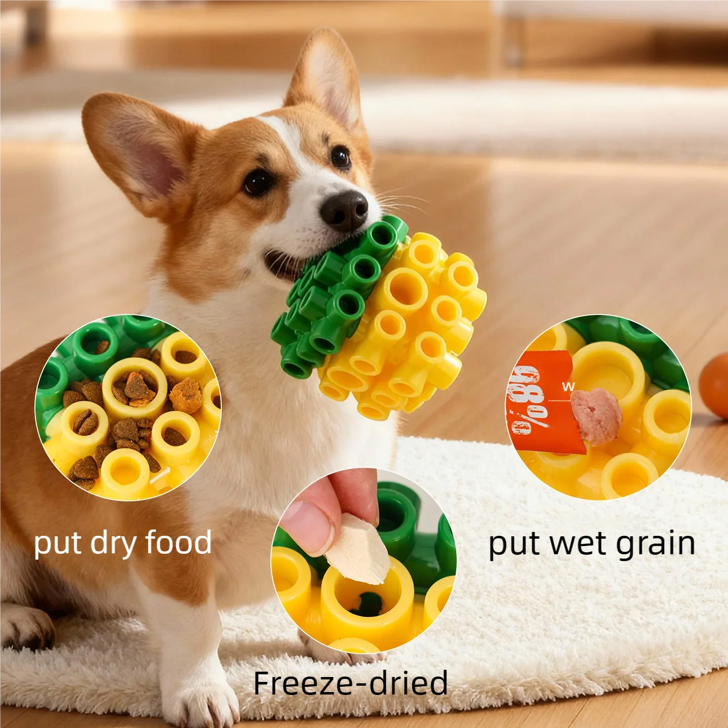 Pet Magic Cube Leaky Food Toy  – обзор и цена Food Energy Snacks