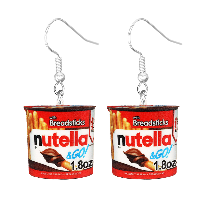 Earrings for Women 2D Acrylic  – обзор и цена Food Snacks With Iron