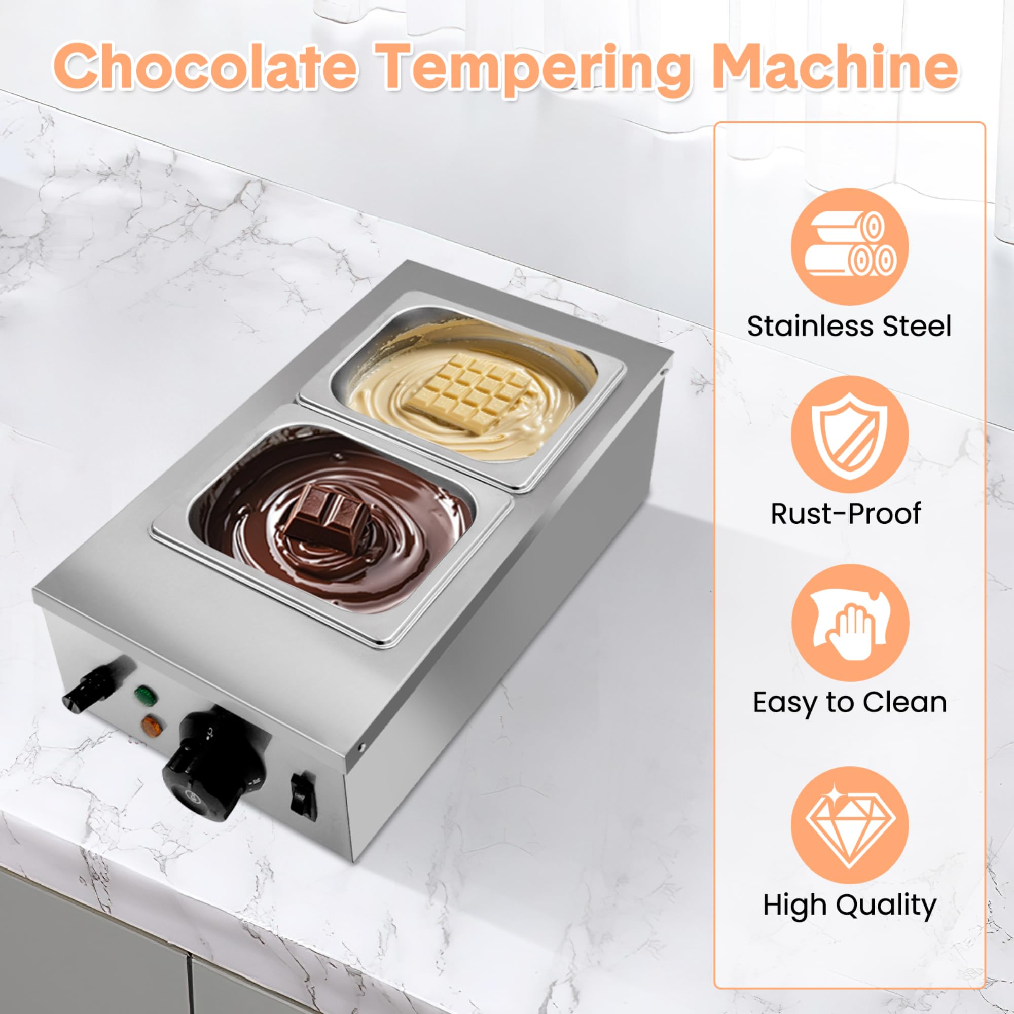 2/3-Tank Chocolate Tempering M – обзор и цена Food & Snacks Coloring Book Bold & Easy