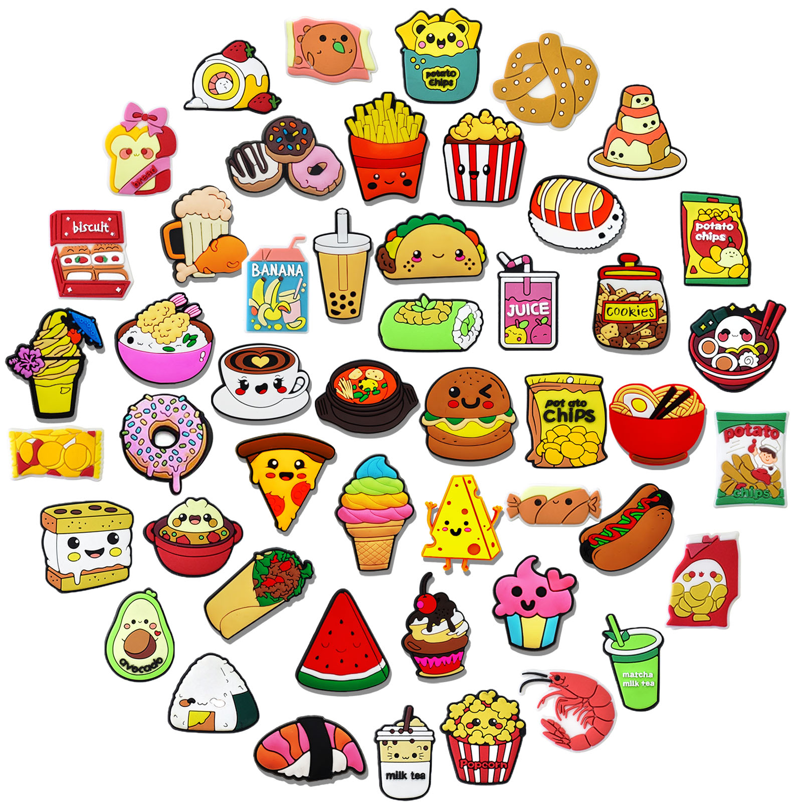 Random 10/20/30Pcs Food Snack  – обзор и цена Food Snacks For Christmas