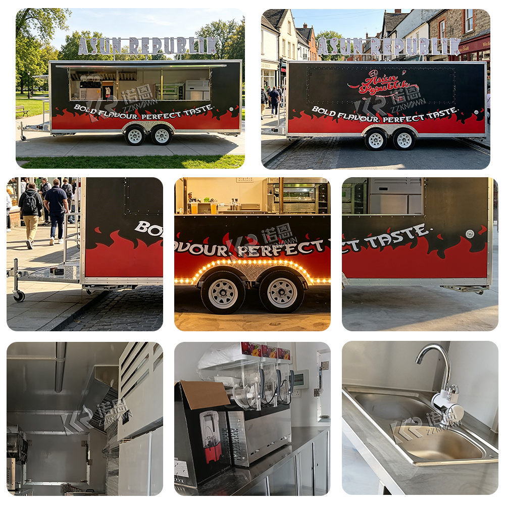 Mobile Food Truck with Exhaust – обзор и цена Food Snacks Business