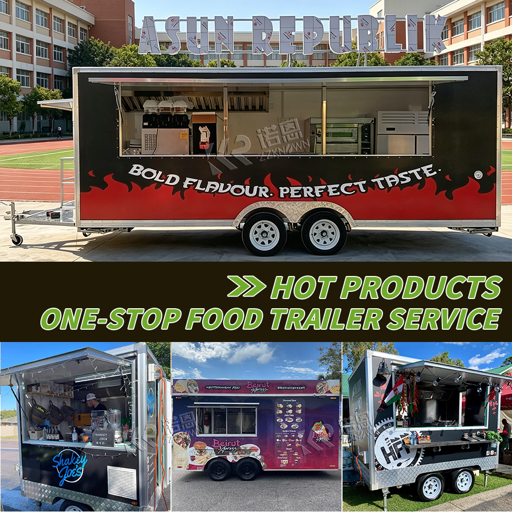 Mobile Food Truck with Exhaust – обзор и цена Food Snacks Business