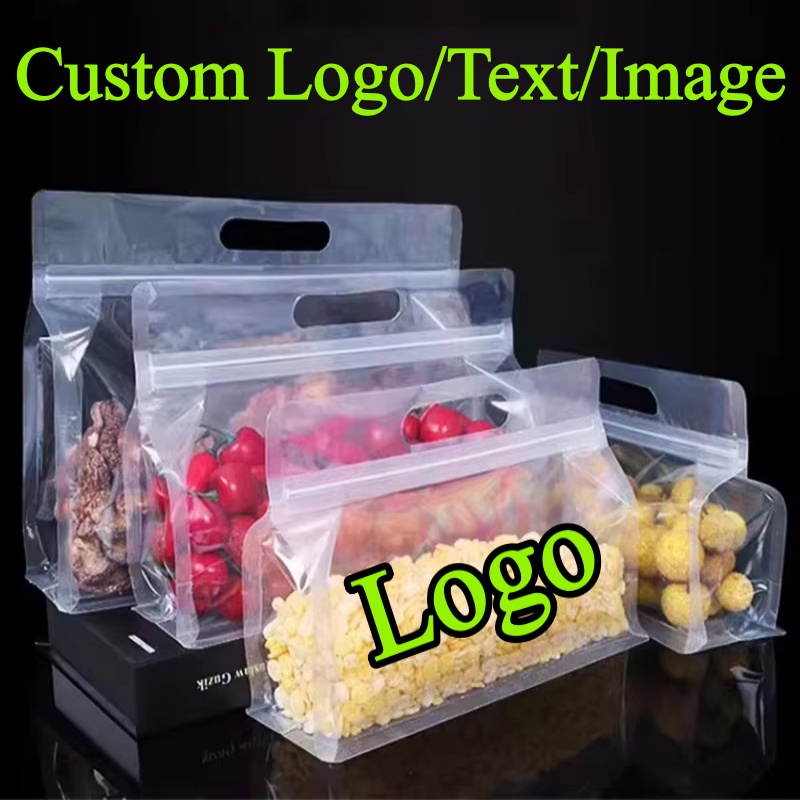 100PCS 3D Stand-up Clear Porta – обзор и цена Food Like Snacks