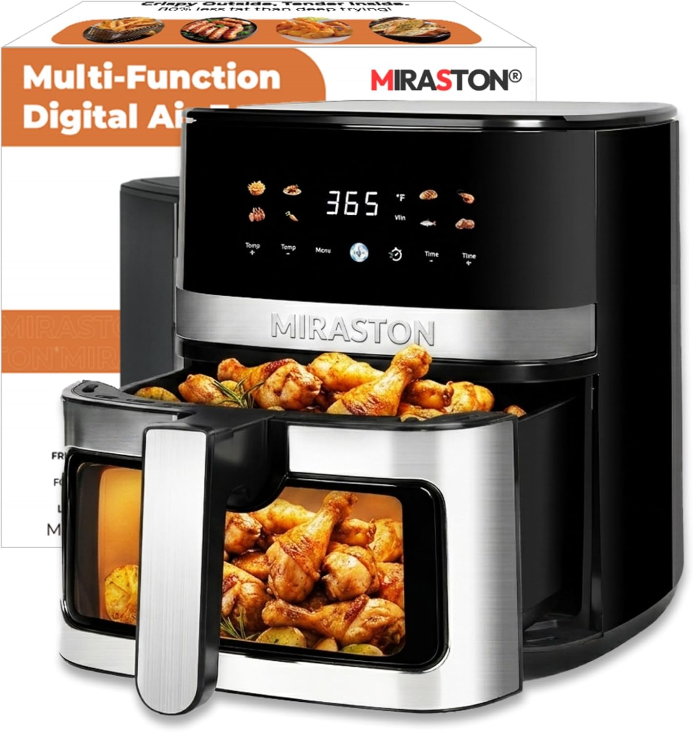 5.8QT Digital Air Fryer with V – обзор и цена Food Snacks Images