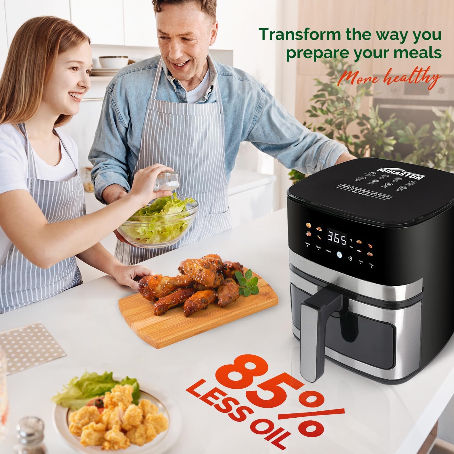 5.8QT Digital Air Fryer with V – обзор и цена Food Snacks Images