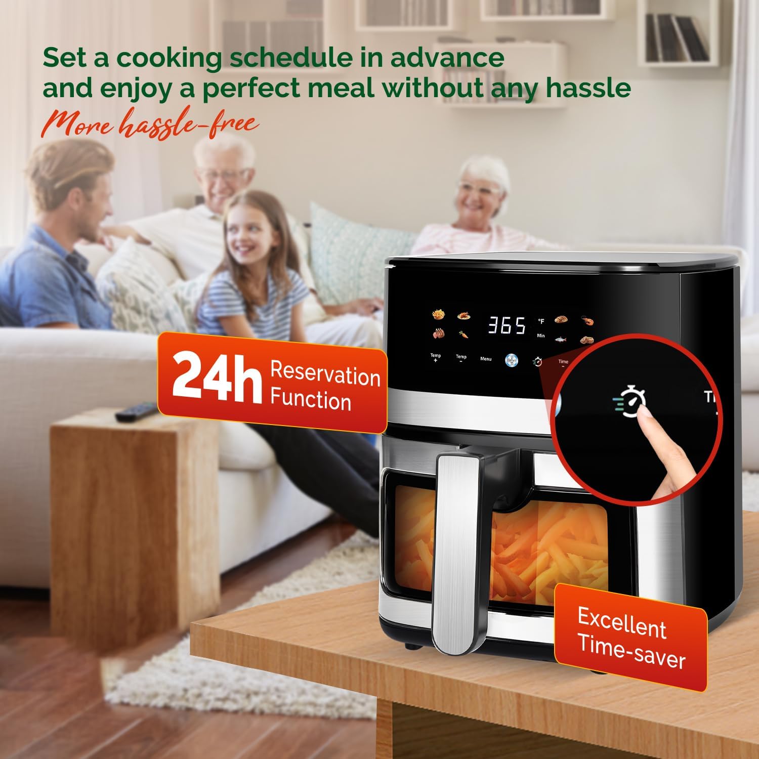 5.8QT Digital Air Fryer with V – обзор и цена Food Snacks Images