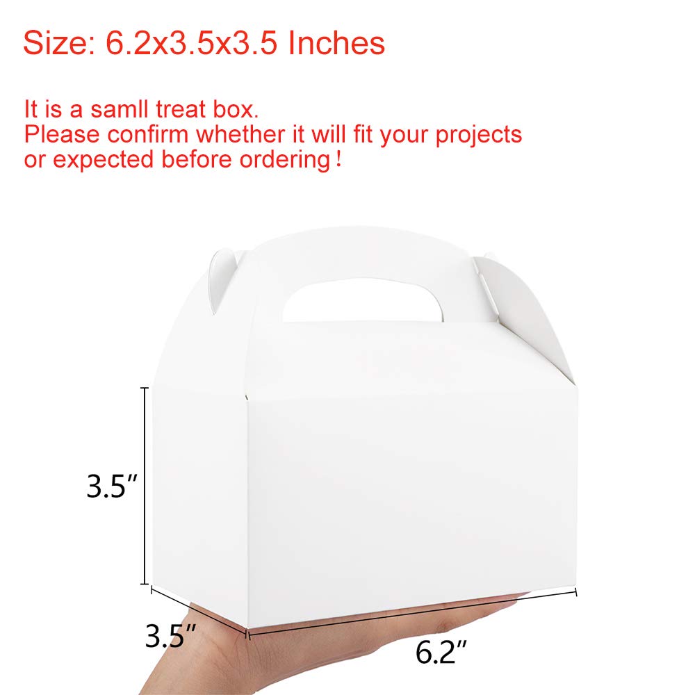 10pcs Large Gable Boxes White  – обзор и цена Food Like Snacks