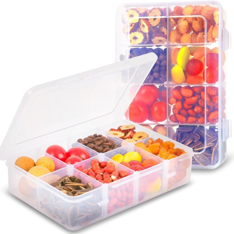 8 Grid Pill Case Snackle Box C – обзор и цена Food Snacks With Iron