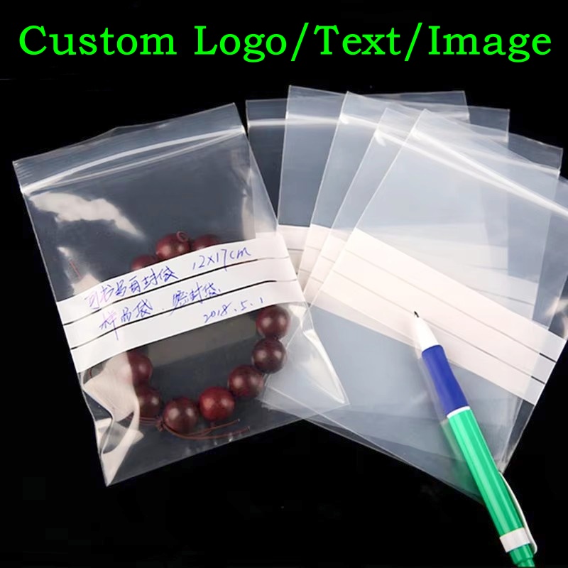 200PCS PE Clear Plastic Writin – обзор и цена Food Like Snacks