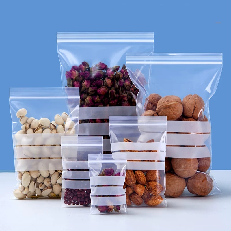 200PCS PE Clear Plastic Writin – обзор и цена Food Like Snacks