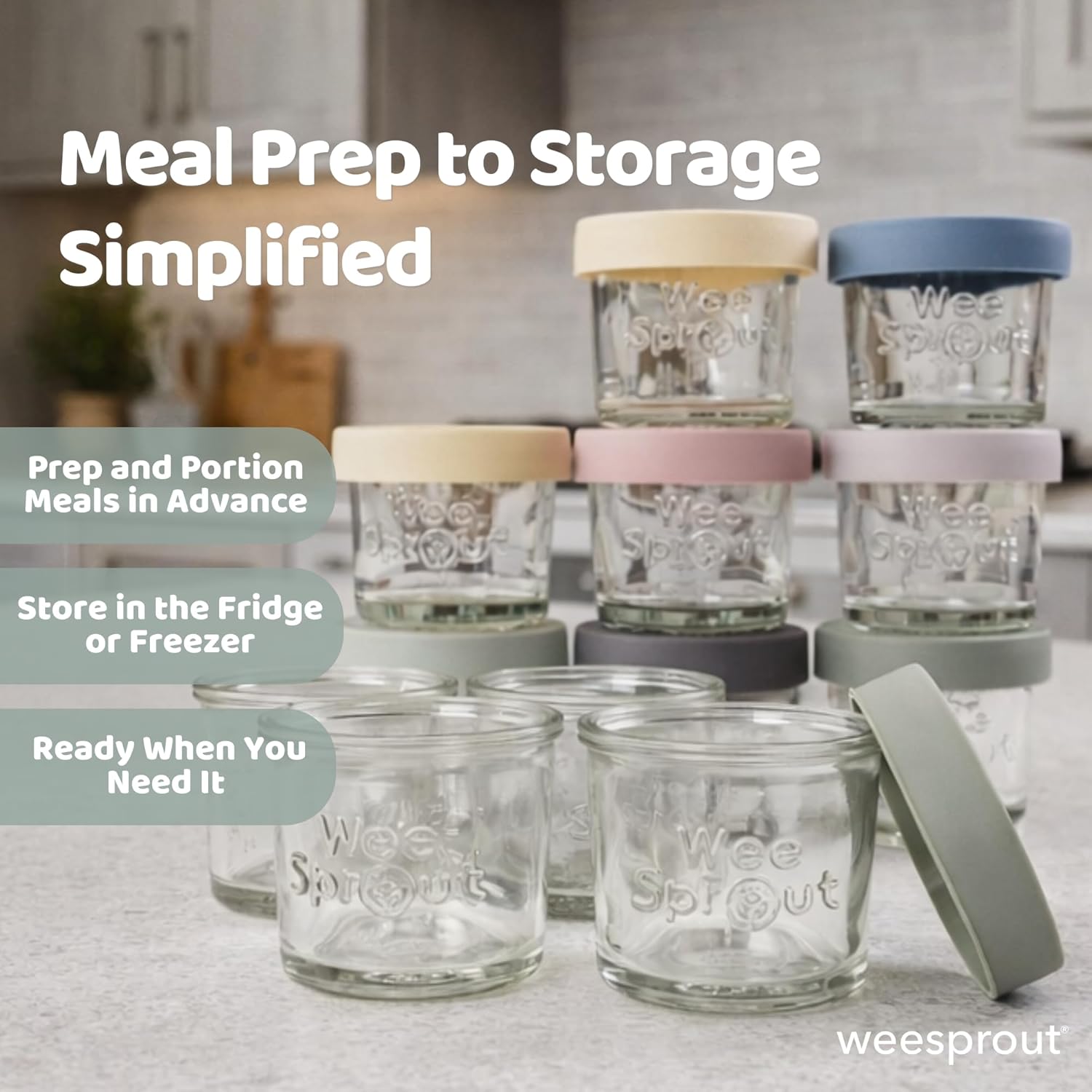 Glass Baby Food Storage Jars w – обзор и цена Food Snacks Images