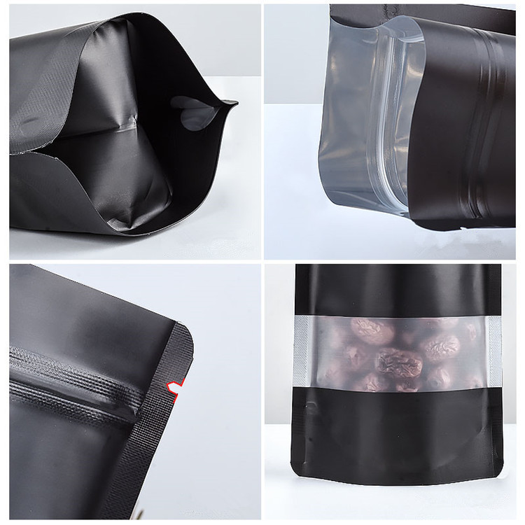 100PCS Stand-up Matte Black Al – обзор и цена Food Like Snacks