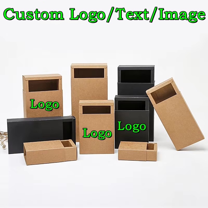 20PCS 350gsm Drawer Kraft Blac – обзор и цена Food Like Snacks