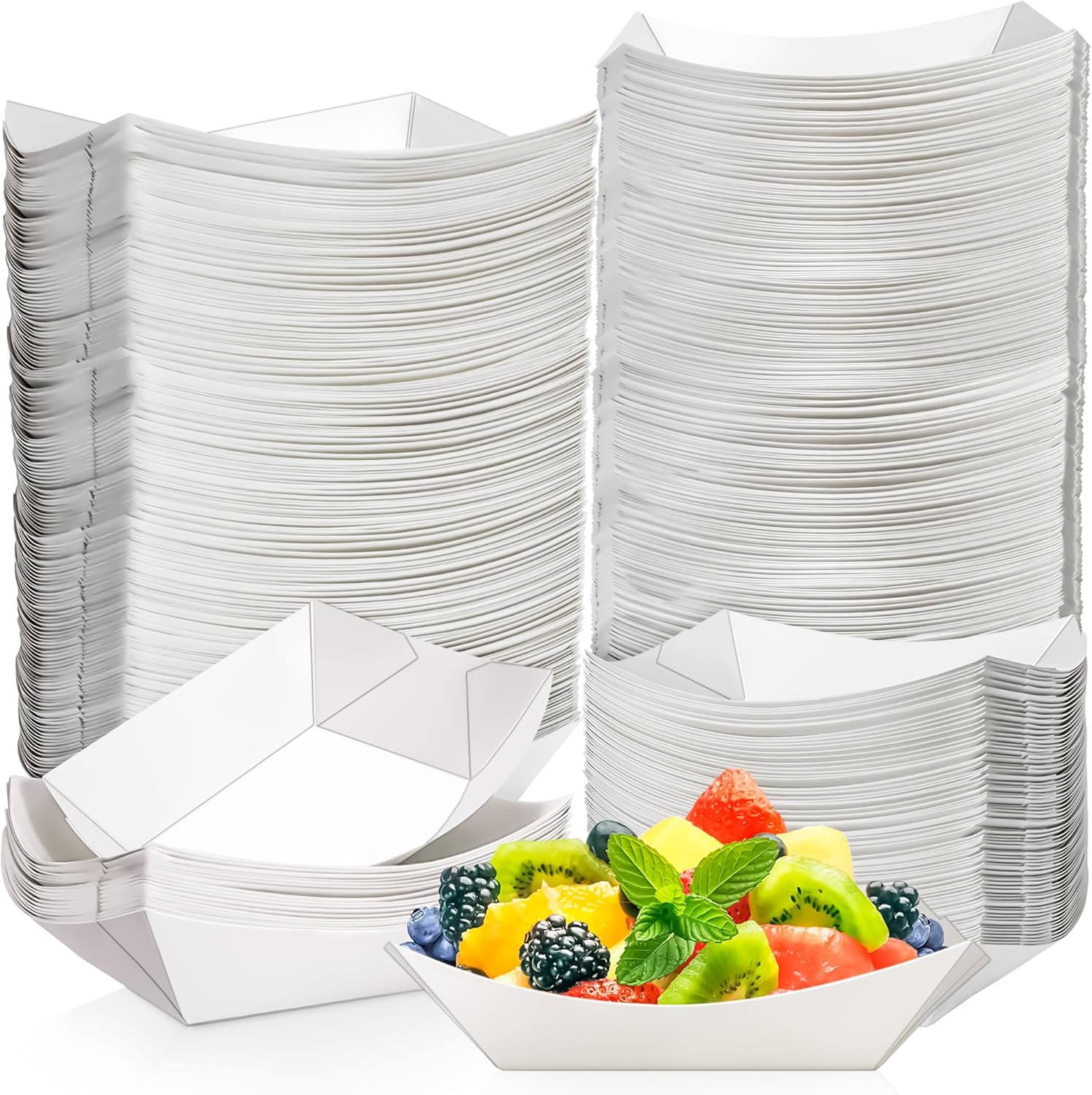 120 Pack 2lb Paper Food Boat T – обзор и цена Food Snacks Images