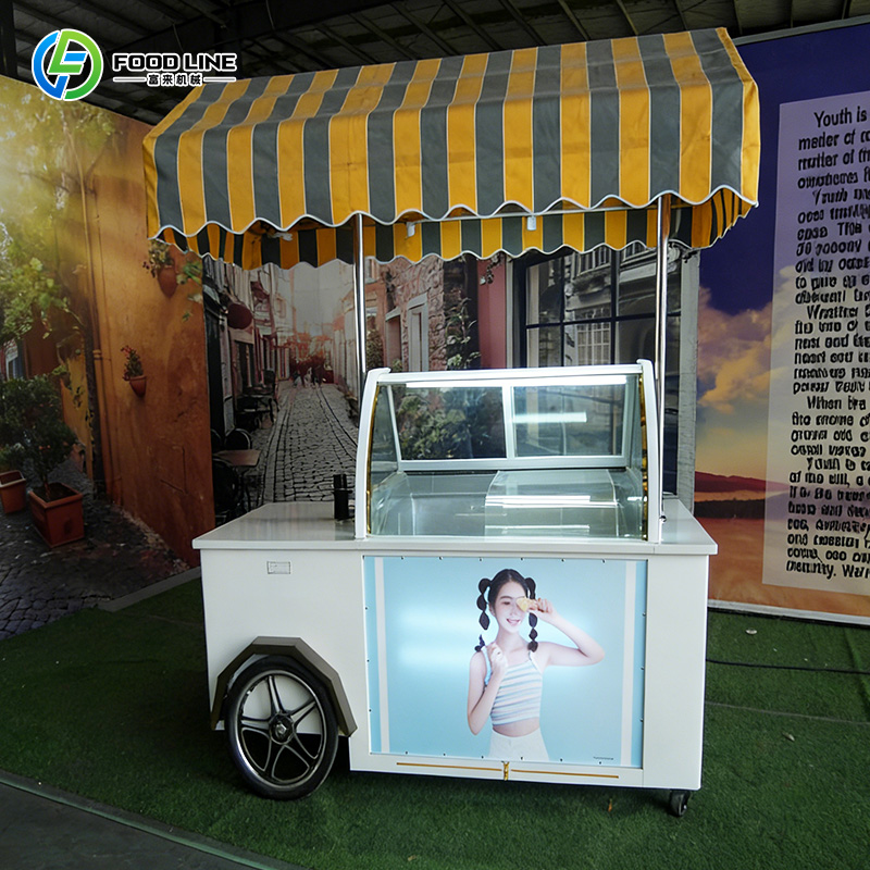 Mini Ice Cream Cart Mobile Swe – обзор и цена Food Snacks Business