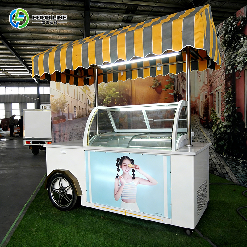 Mini Ice Cream Cart Mobile Swe – обзор и цена Food Snacks Business