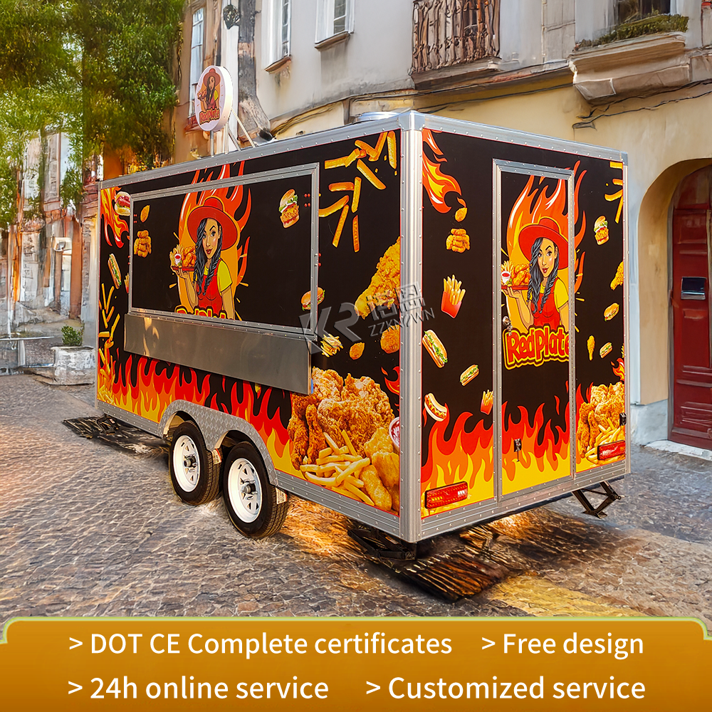 High Quality Food Cart Caravan – обзор и цена Food Snacks Business