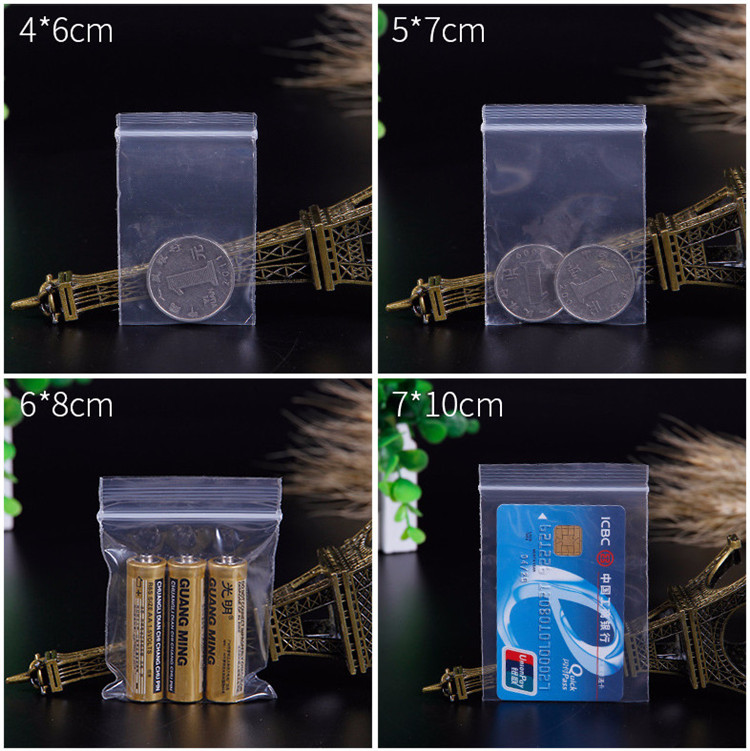 Clear PE Plastic Zipper Packag – обзор и цена Food Like Snacks