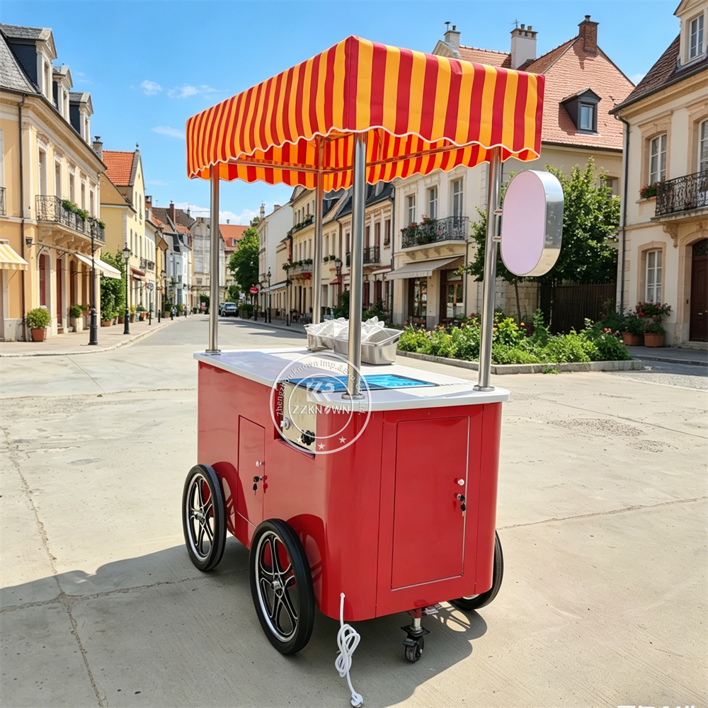 Mobile Food Cart Outdoor Urban – обзор и цена Logo Food Snack