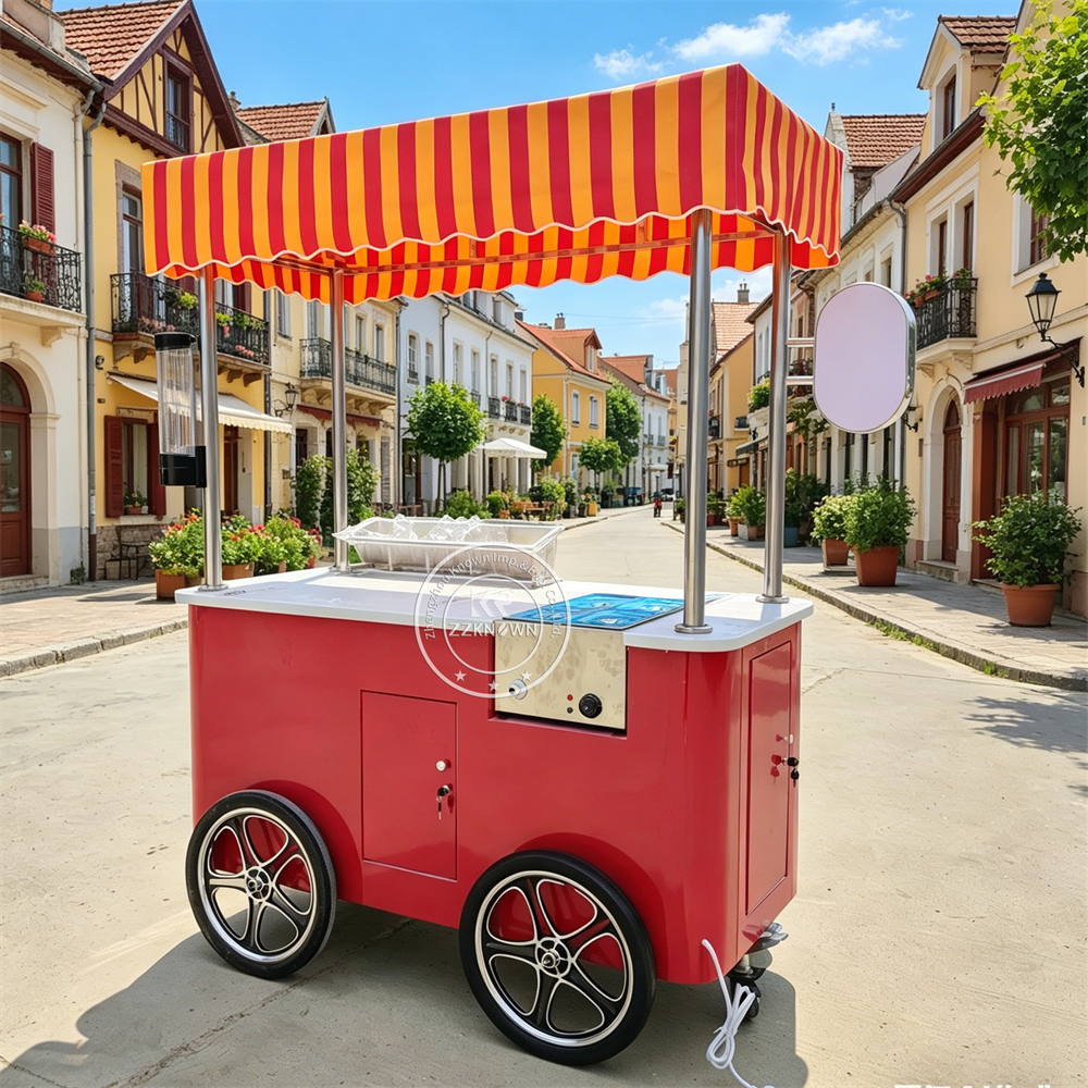 Mobile Food Cart Outdoor Urban – обзор и цена Logo Food Snack