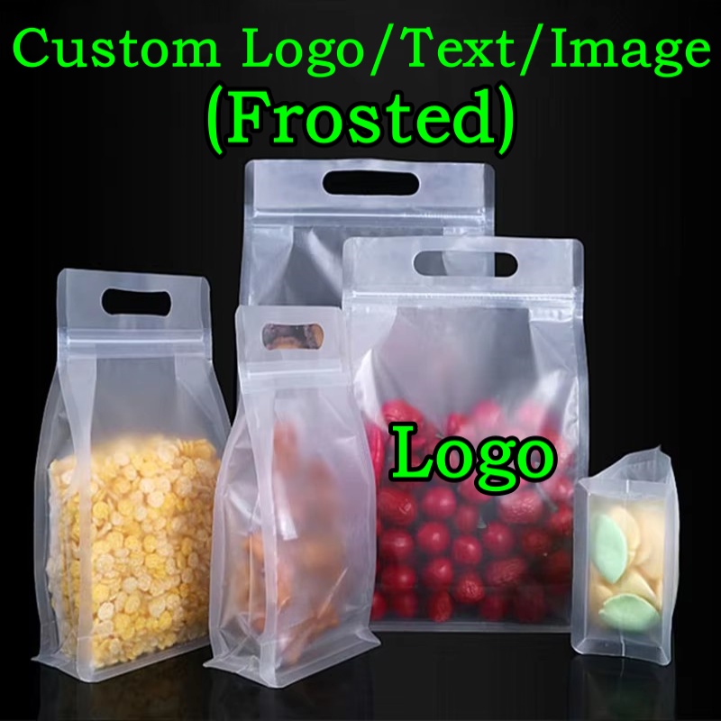 100PCS 3D Frosted Plastic Zipl – обзор и цена Food Like Snacks