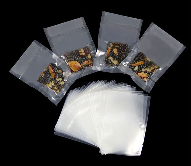 100PCS Open Top Clear Vacuum P – обзор и цена Logo Food Snack