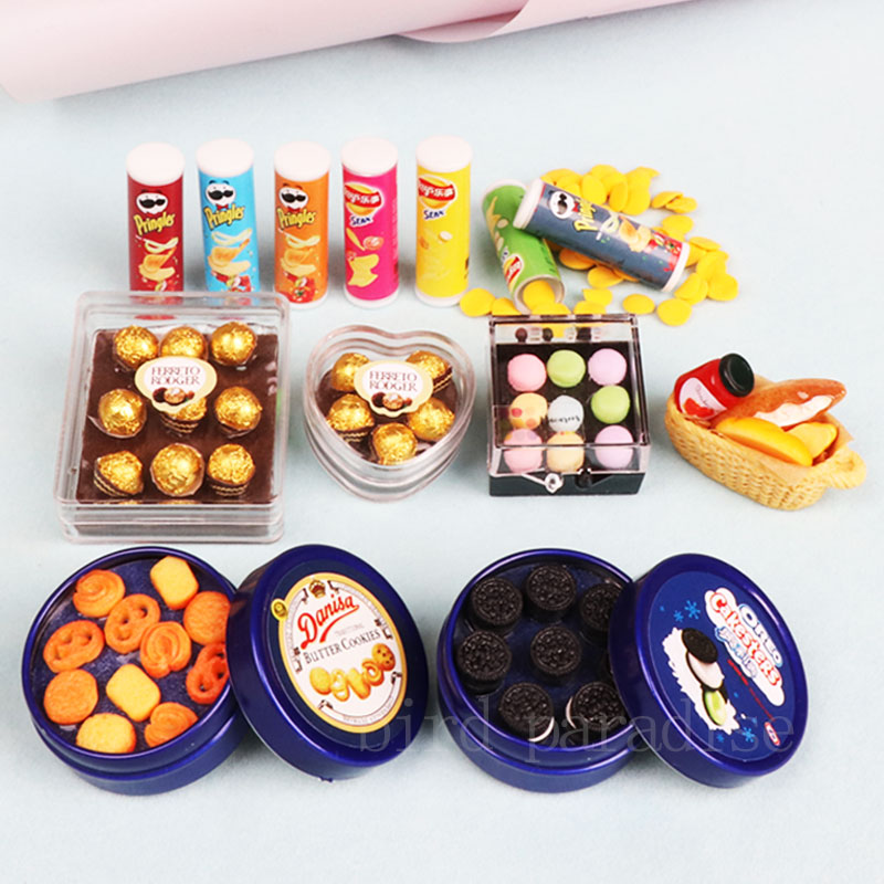 1/6 Miniatrue Dolls Food Mini  – обзор и цена Food Like Snacks