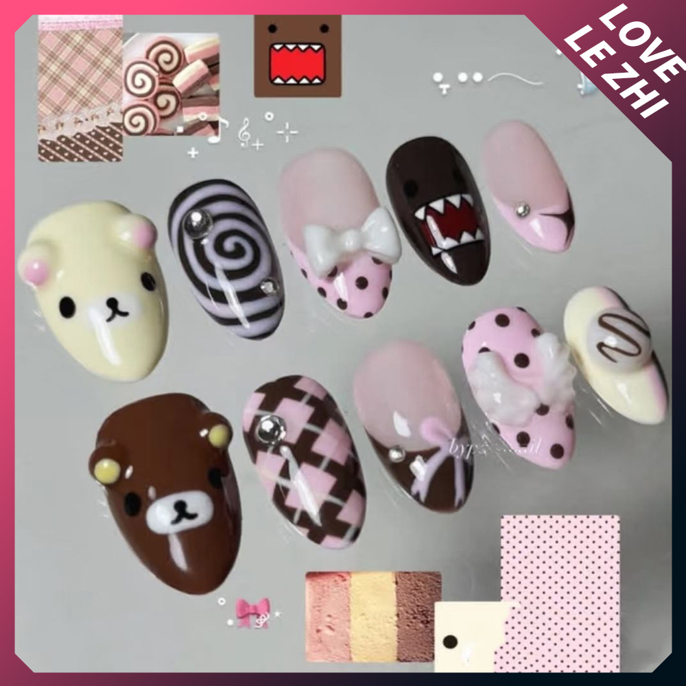 10Pcs Cartoon Kawaii Anime Ril – обзор и цена Food Like Snacks