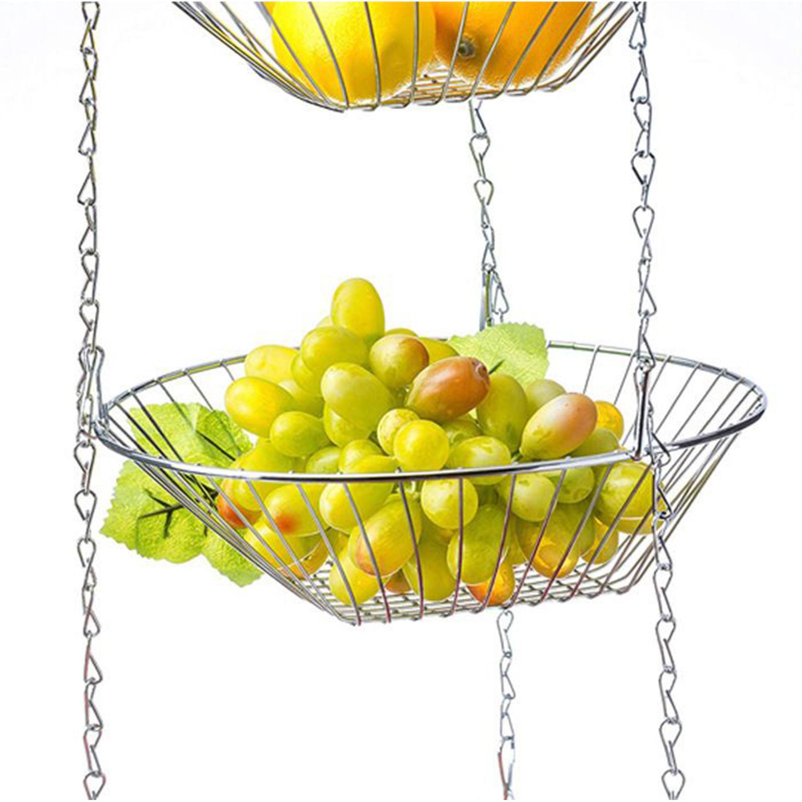 Fruit Basket 3-Tier Iron Holde – обзор и цена Food Snacks With Iron