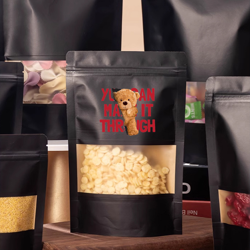 Wholesale Black Kraft Paper St – обзор и цена Logo Food Snack