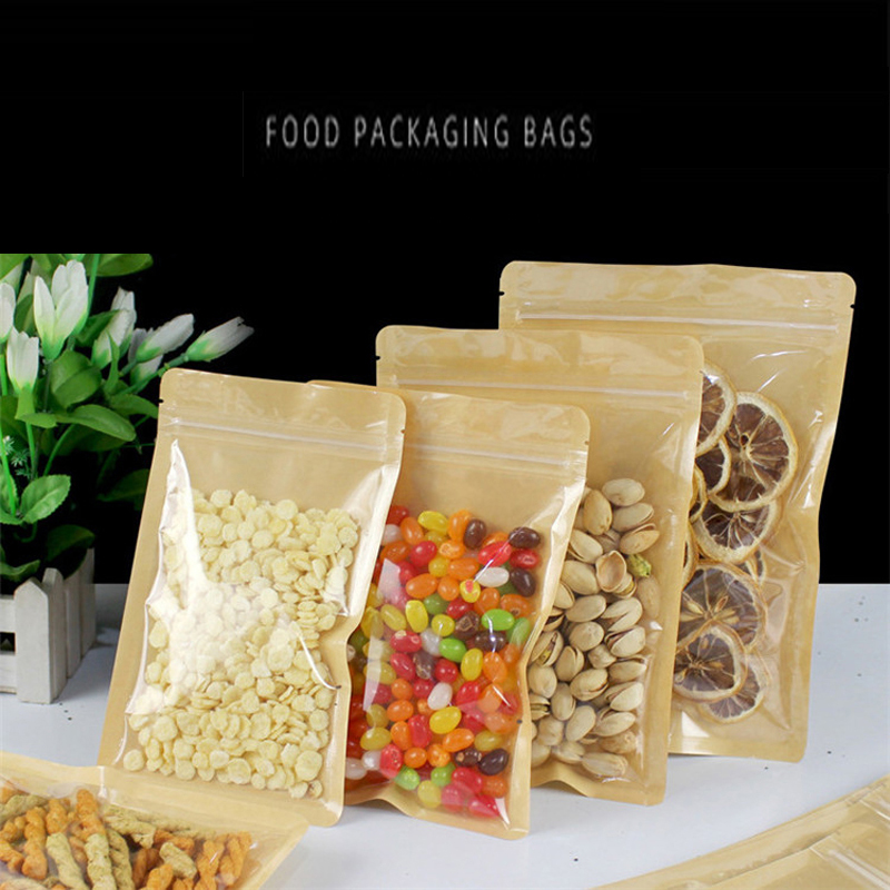 Brown One Side Clear Resealabl – обзор и цена Food Like Snacks